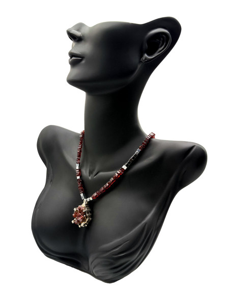 Scarlet Vanadinit Dizi Kolye