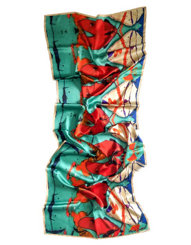 Miralya Saten İpek Eşarp