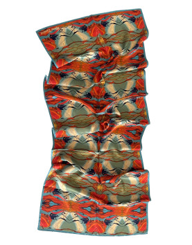 Solaria Saten İpek Eşarp