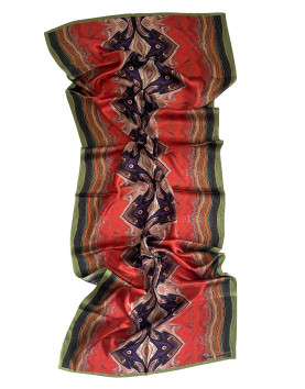 Zelinor Saten İpek Eşarp