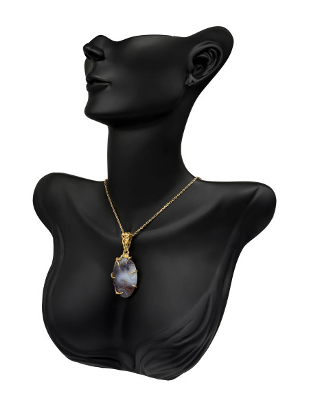 Dolina Moss Agat Kolye