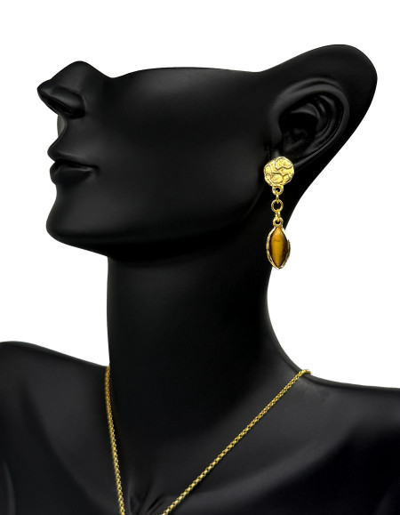 Imperium Kaplan Gözü Küpe