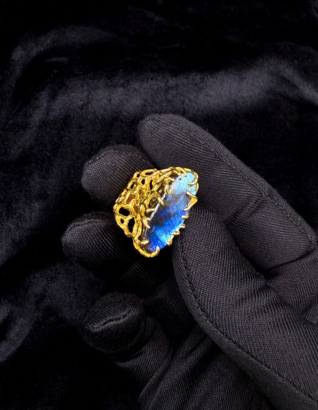 Arwen Labradorit Yüzük