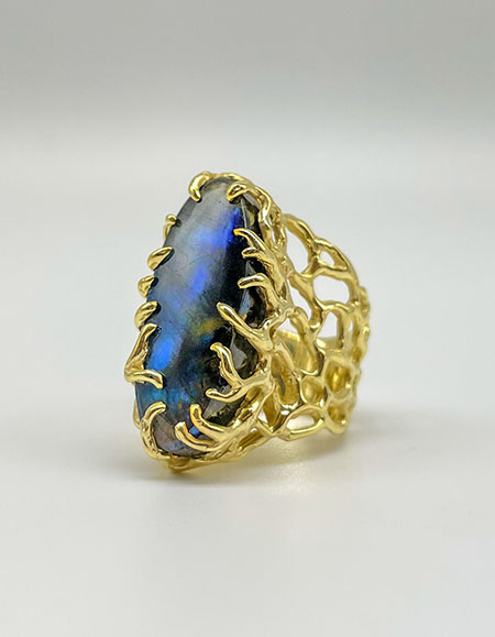 Arwen Labradorit Yüzük