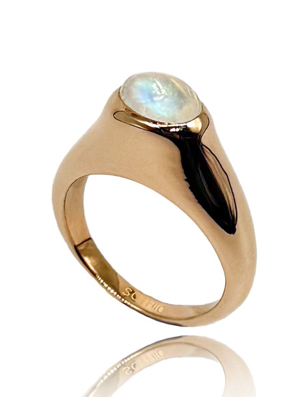 Nivara Rainbow Aytaşı Gümüş Yüzük