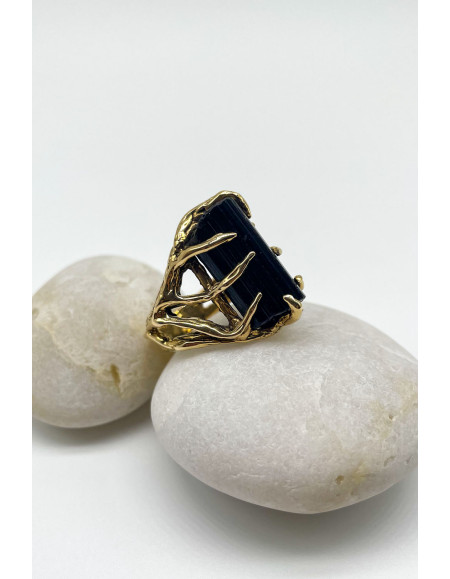 Valor Siyah Turmalin Yüzük